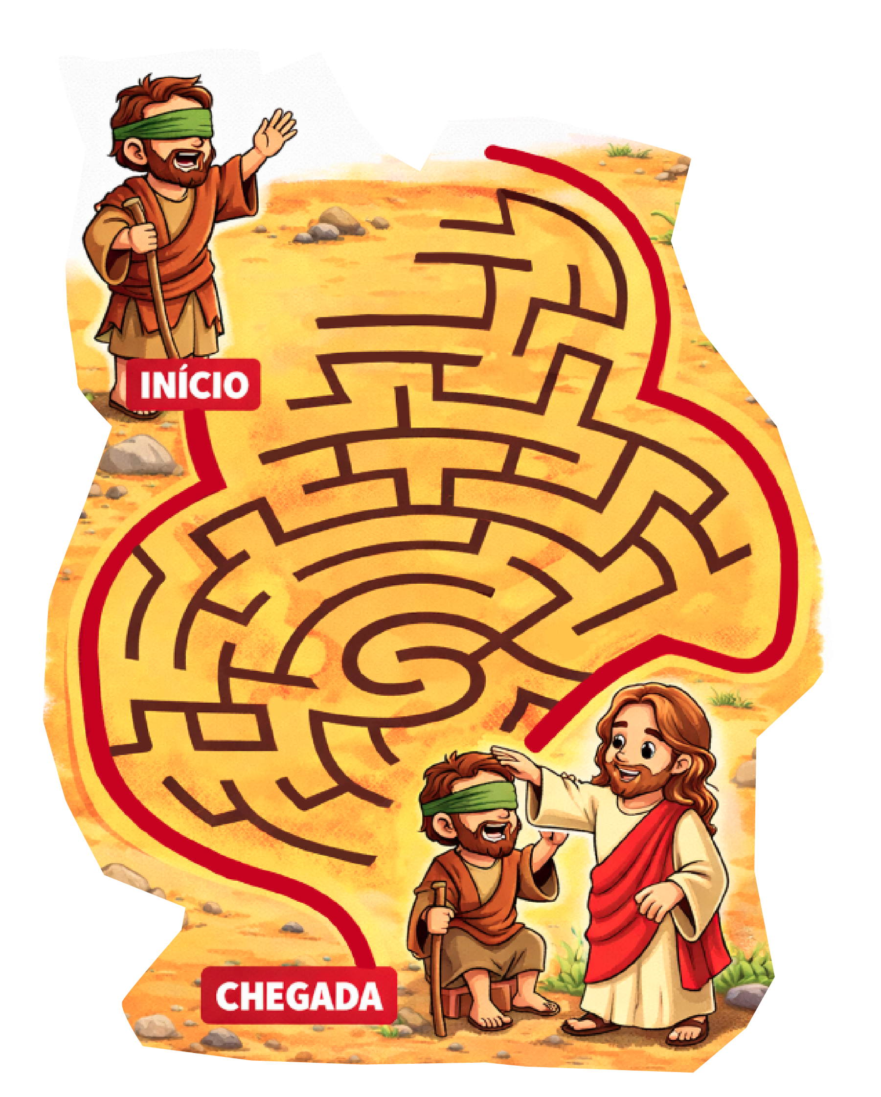 labirinto biblico
